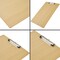 Extra Large 11x17 Clipboard with Low-Profile Clip - Wooden Vertical Long Clip Board - Office Clipboard Wood - Office Supplies